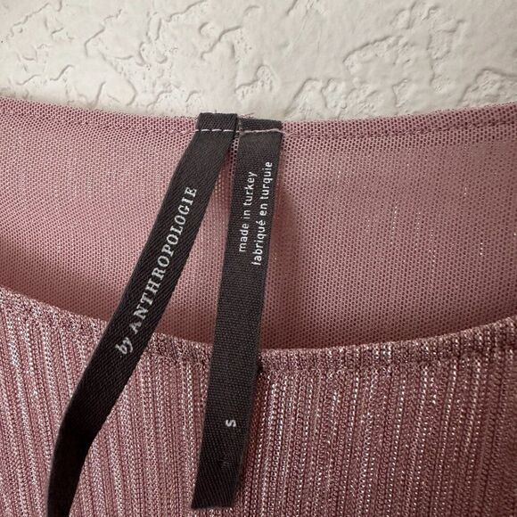 Anthropologie Serena Ombre Top Pink S - Picture 8 of 11